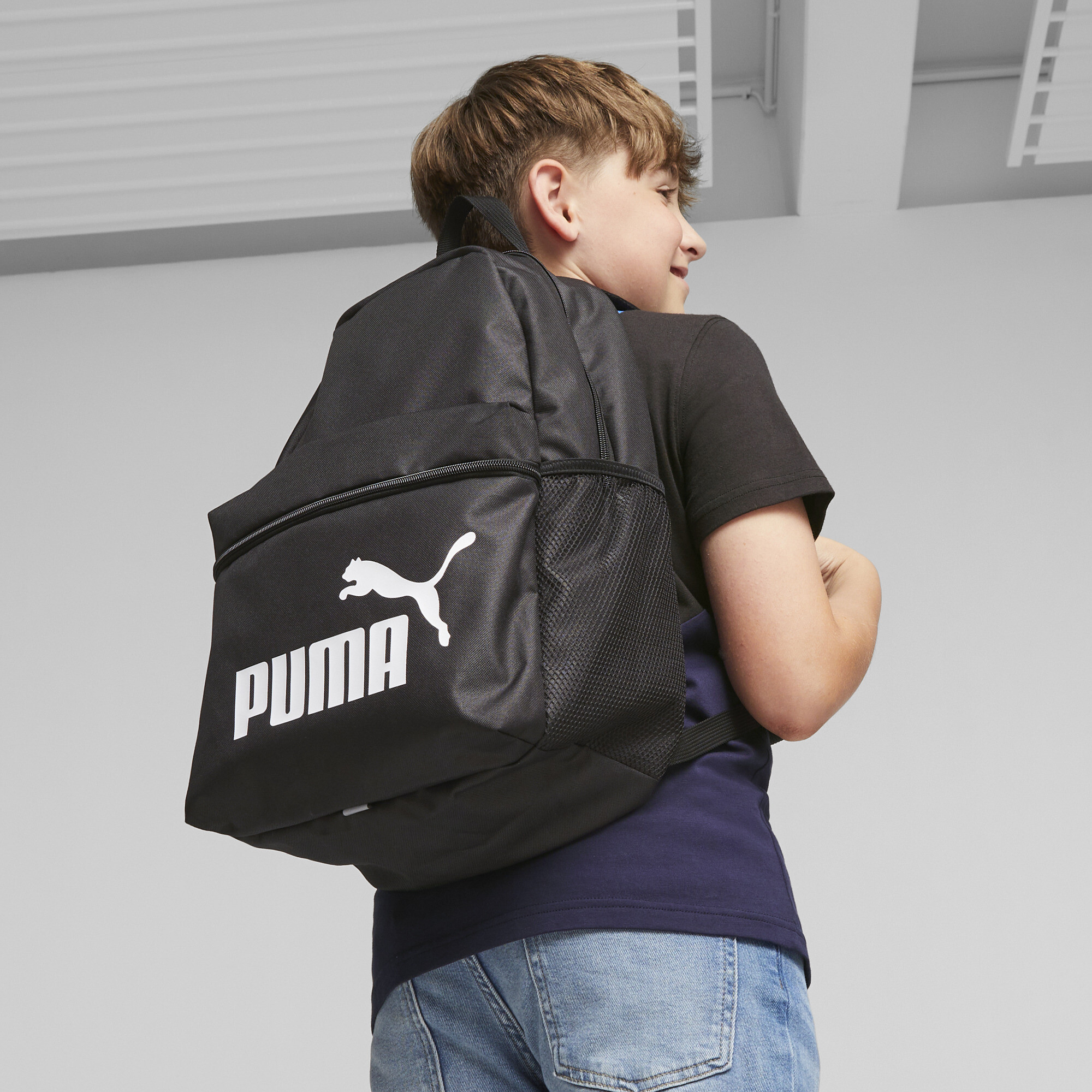 Red and black puma backpack sale
