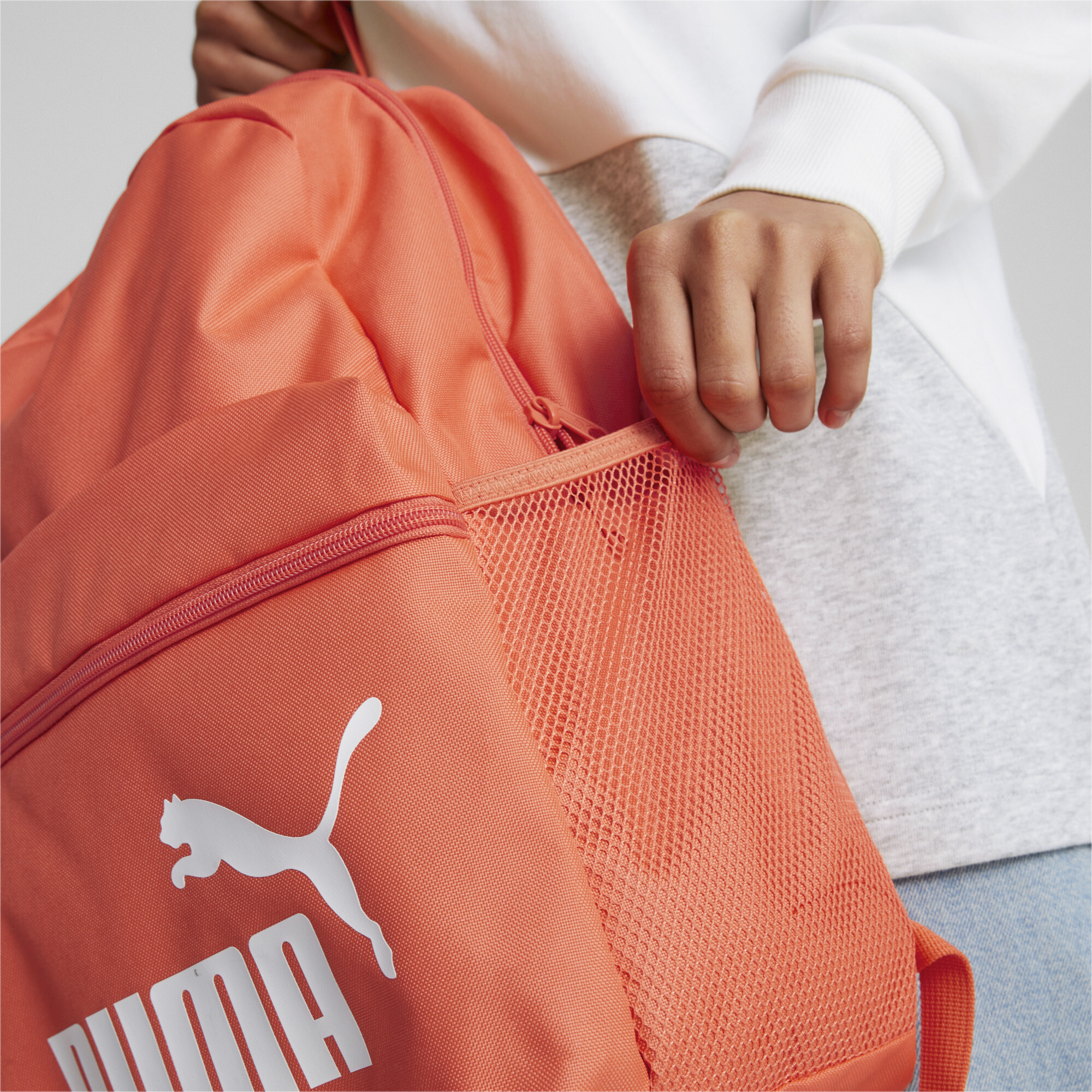 Puma Phase Backpack, Orange, Accessories