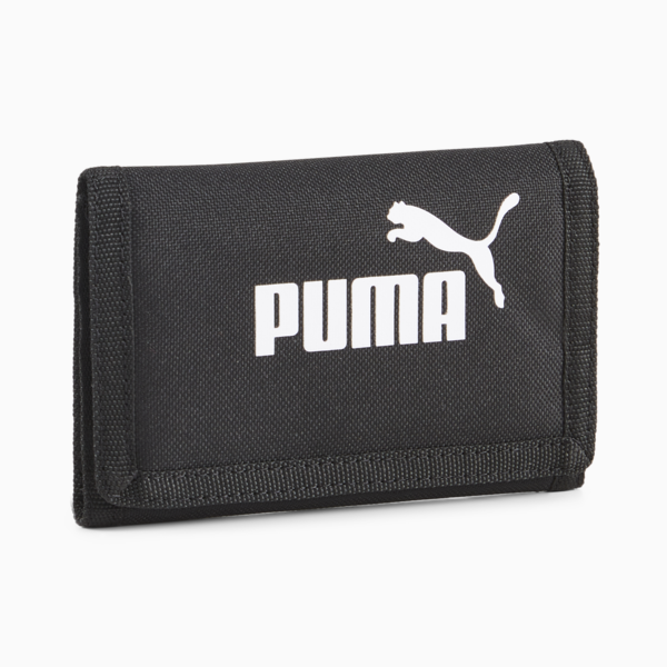 PUMA Phase Wallet, PUMA Black, large-ZAF