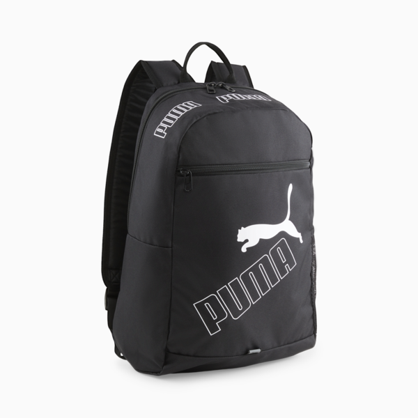 PUMA Phase Backpack II, PUMA Black, large-ZAF