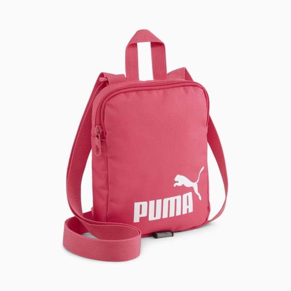 PUMA Phase Portable Bag, Garnet Rose, large-ZAF