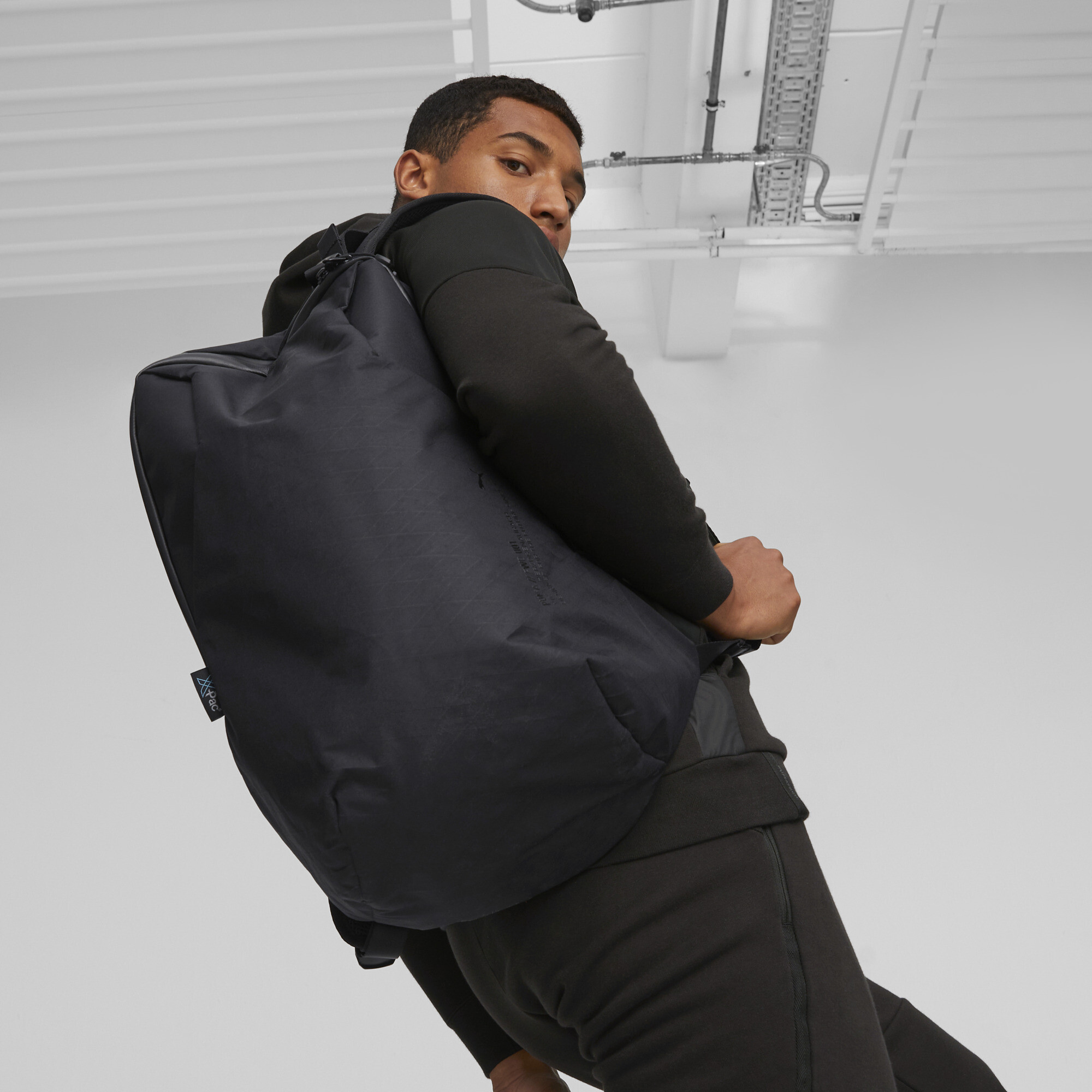 Men's PUMA FWD Backpack In Black, Polyester