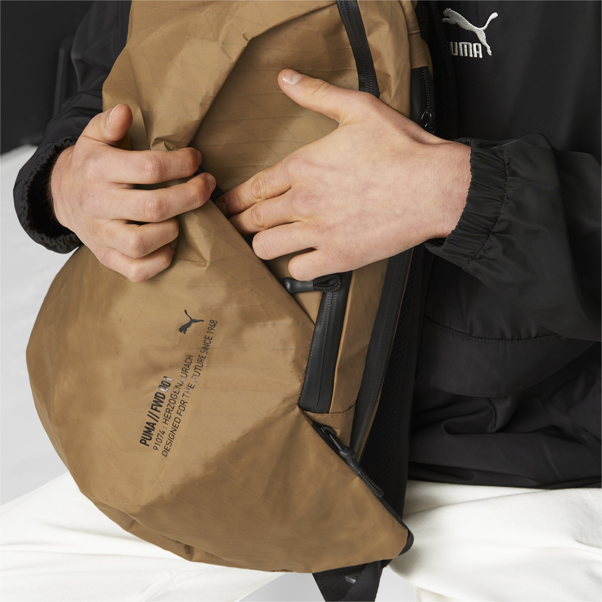 Men's Puma FWD Backpack, Brown, Accessories