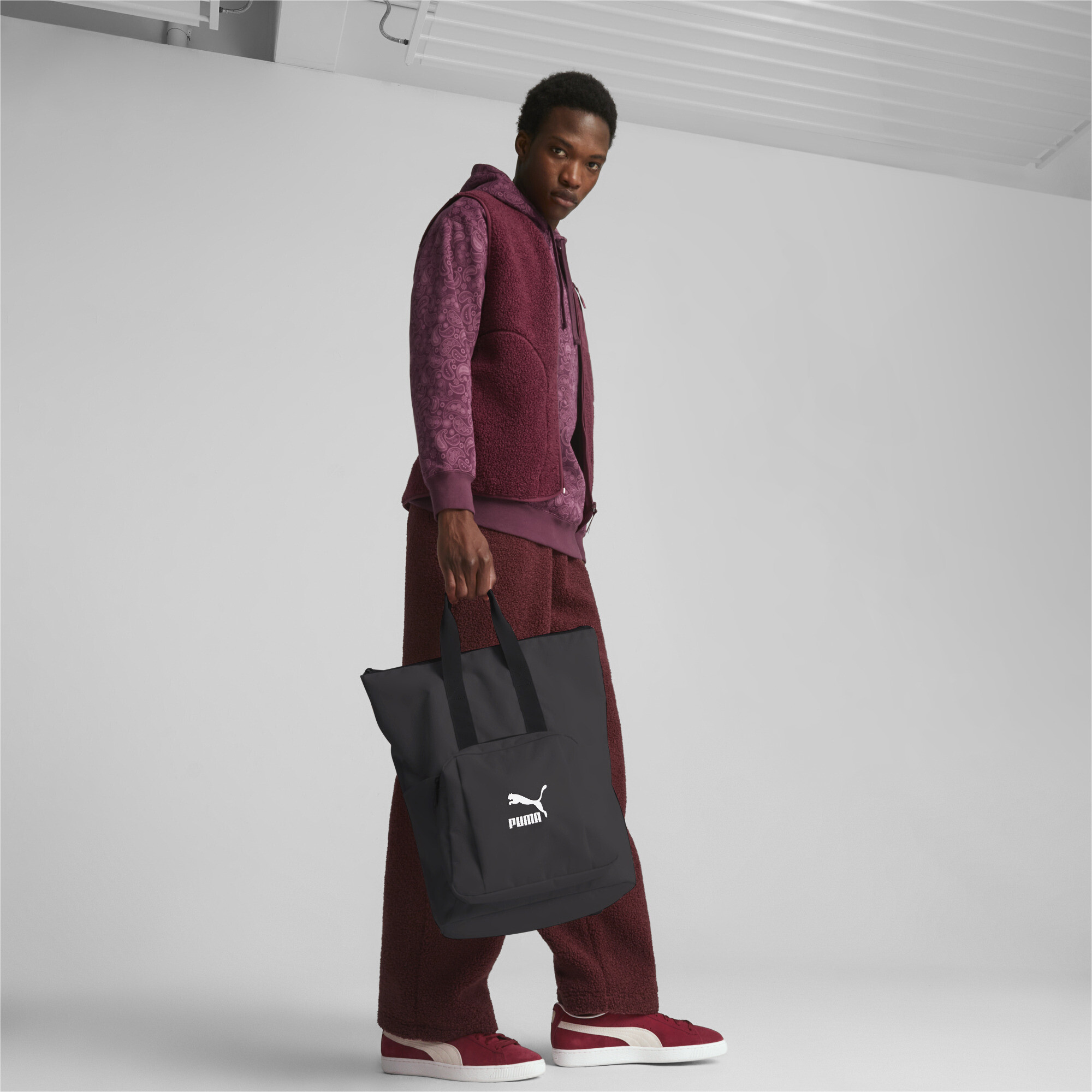 Men's Puma Tote Backpack, Black, Accessories