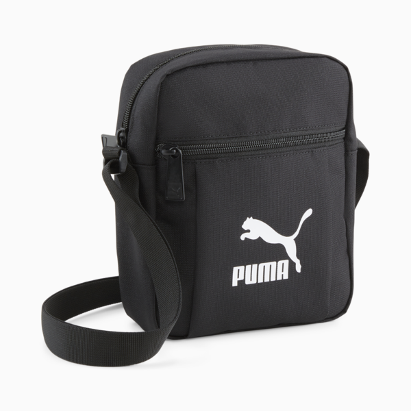 Classics Archive Portable Bag, PUMA Black-PUMA White, large-ZAF
