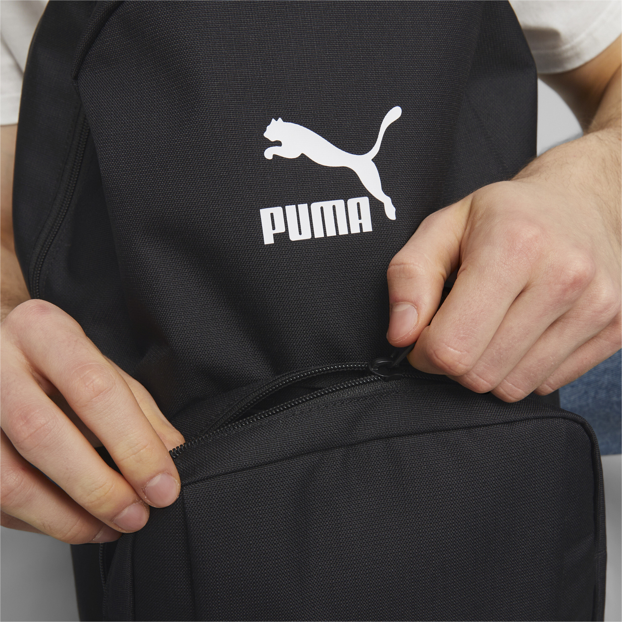 Men's Puma Classics Archive Backpack, Black, Accessories