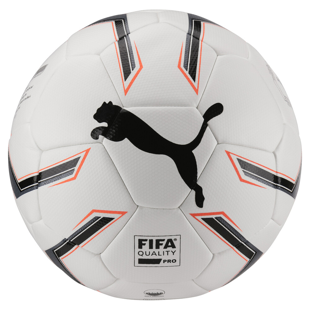 

PUMA - Мяч ELITE 1.2 FUSION Fifa Q P – White-Black-Fiery Coral –, Белый
