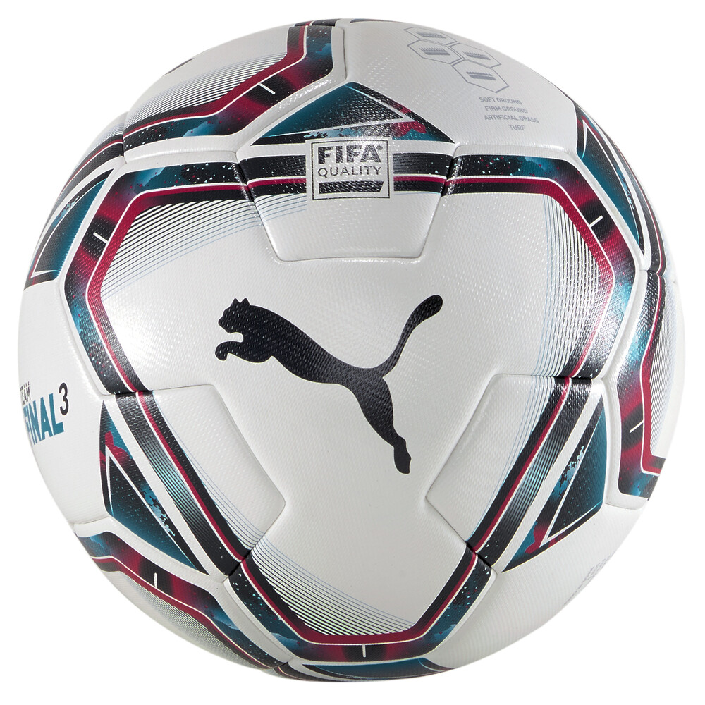 

PUMA - Футбольный мяч Final 3 FIFA Quality Ball – White-Rose Red-Ocean Depths –, Белый