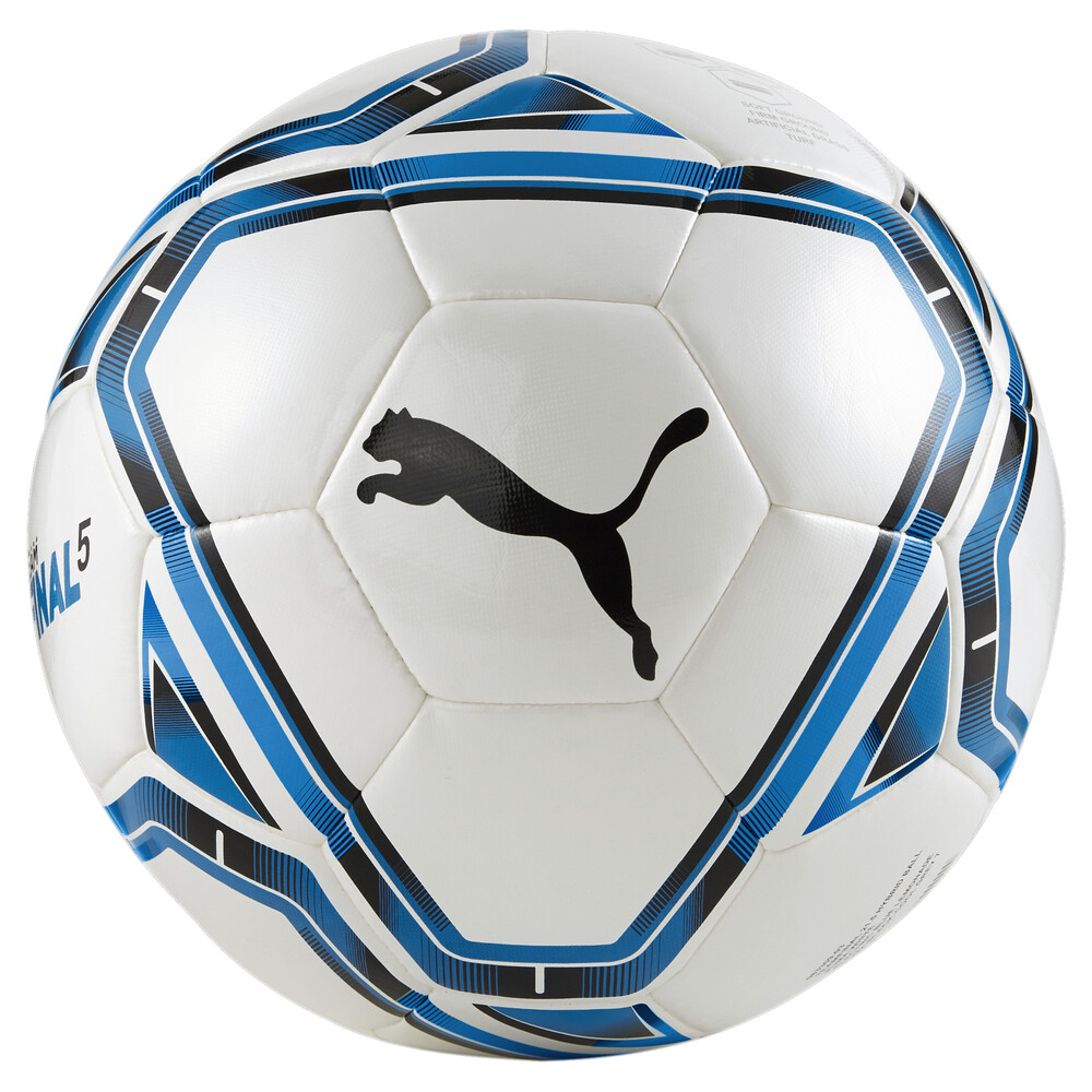 

PUMA - Футбольный мяч FINAL  Hybrid Football – White-Electric Blue Lemonade –, Белый