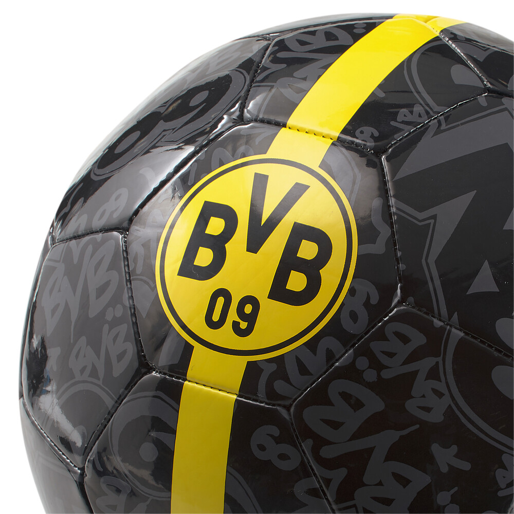 

PUMA - Футбольный мяч BVB ftblCore Fan Ball – Puma Black-Cyber Yellow –, Черный