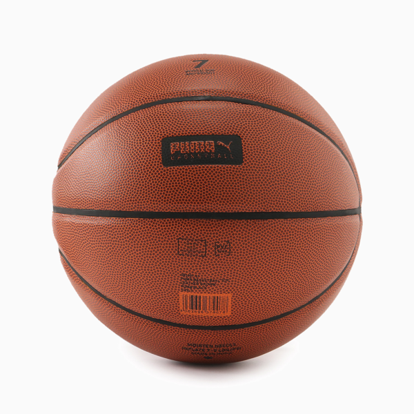 PUMA Basketball Top Ball, Leather Brown-Puma Black, large-ZAF