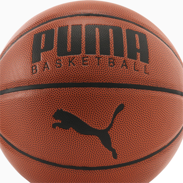 PUMA Basketball Top Ball, Leather Brown-Puma Black, large-ZAF