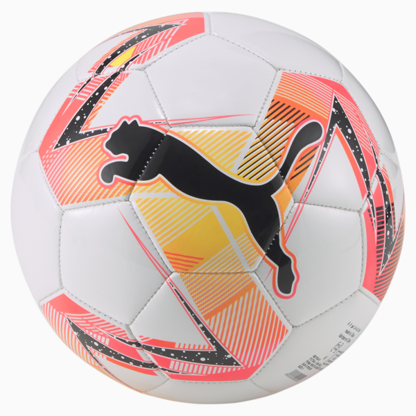 Pelota de futsal 3 MS, Puma White-Sunset Glow-Sun Stream, large-ARG