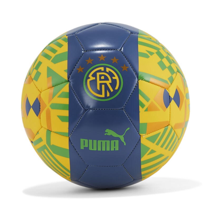 

PUMA ftblCore Fan Ball, Gray/green/yellow