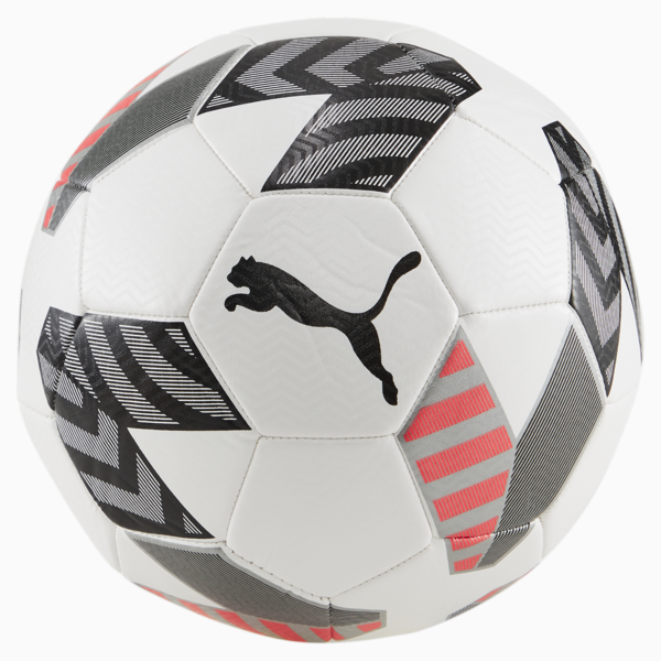 Pelota de fútbol King, PUMA White-PUMA Black-Fire Orchid, large-ARG
