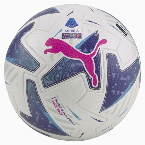 Orbita Serie A (FIFA Pro) Match Ball, Puma White-Blue Glimmer-Sunset Glow, large-ZAF