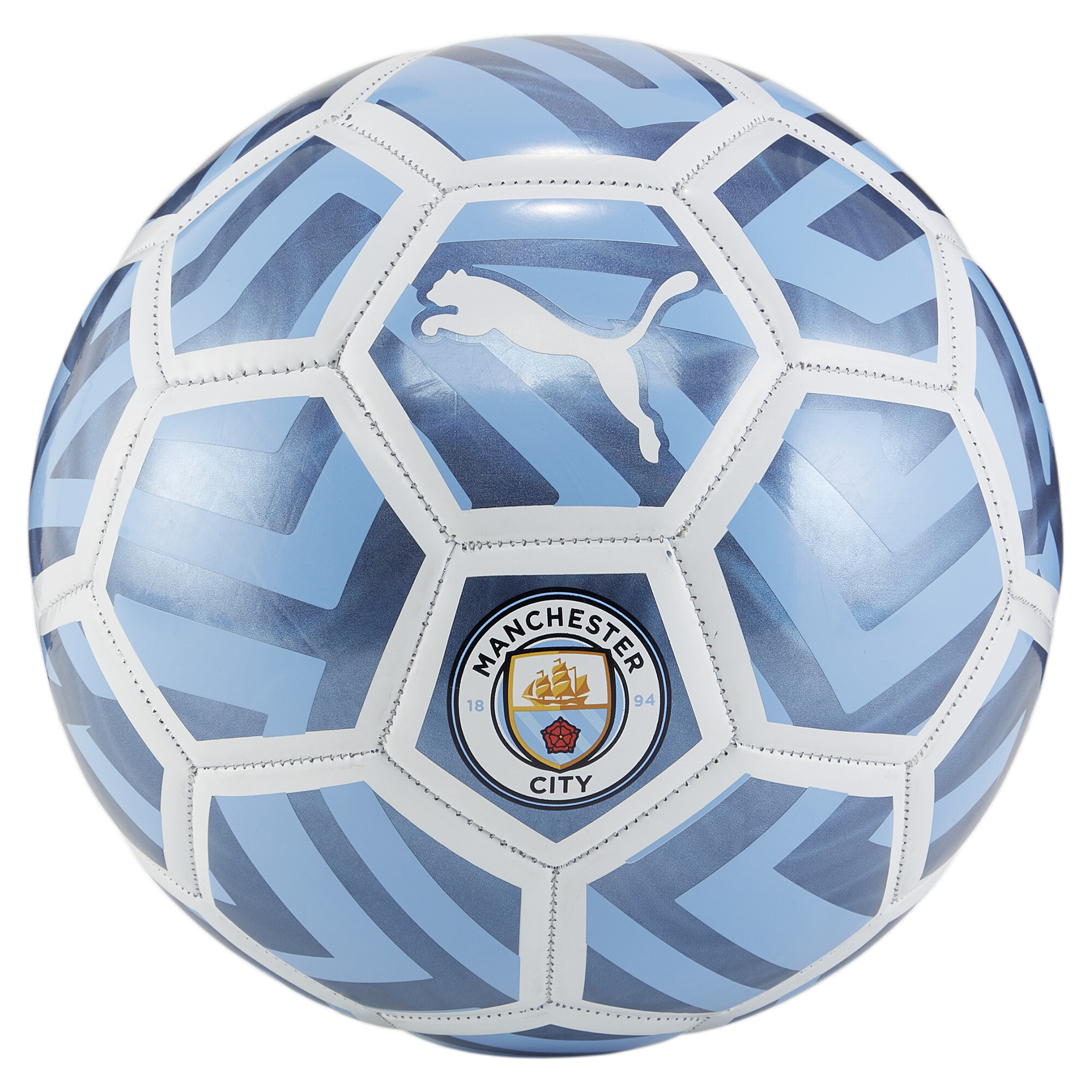 Puma Manchester City Fan Football, White, Size 3, Accessories