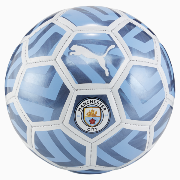 Manchester City Fan Football, PUMA White-Team Light Blue, large-ZAF