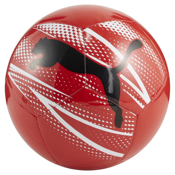 PUMA ATTACANTO Soccer Ball, Red/White Black