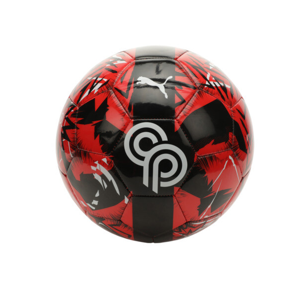 PUMA x CHRISTIAN PULISIC Soccer Ball in Red/Black/White, Size 5