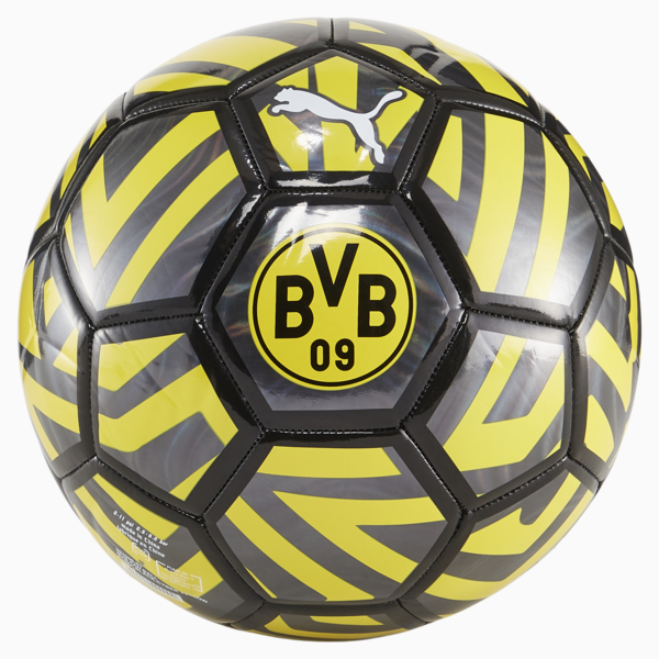 Borussia Dortmund Fan Football, PUMA Black-Cyber Yellow, large-MEX