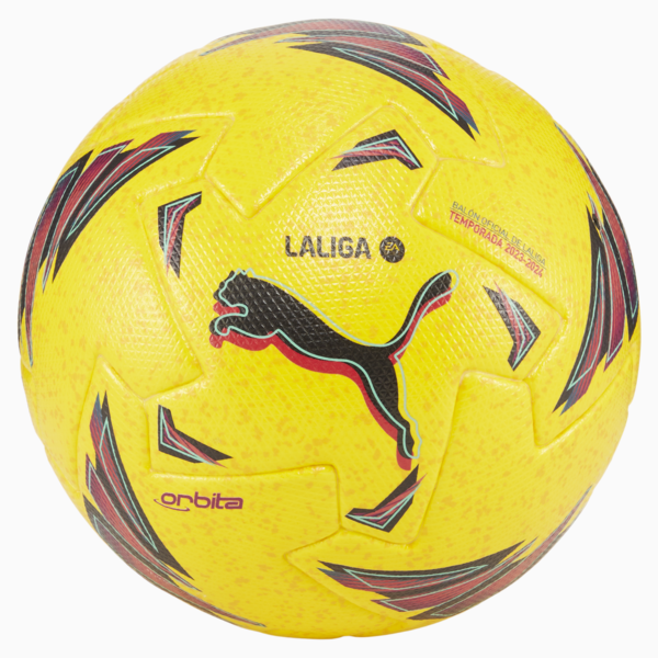 Pelota de fútbol Orbita La Liga 1, Dandelion-multi colour, large-ARG