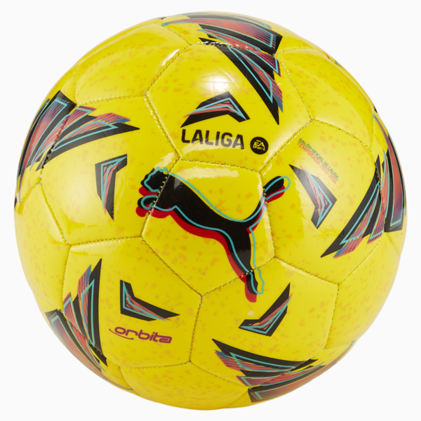 Mini-pelota de fútbol Orbita LaLiga 1 MS, Dandelion-multi colour, large-ARG