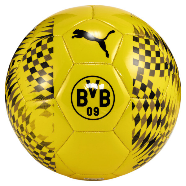 Pelota de fútbol del Borussia Dortmund FtblCore, Cyber Yellow-PUMA Black, large-ARG