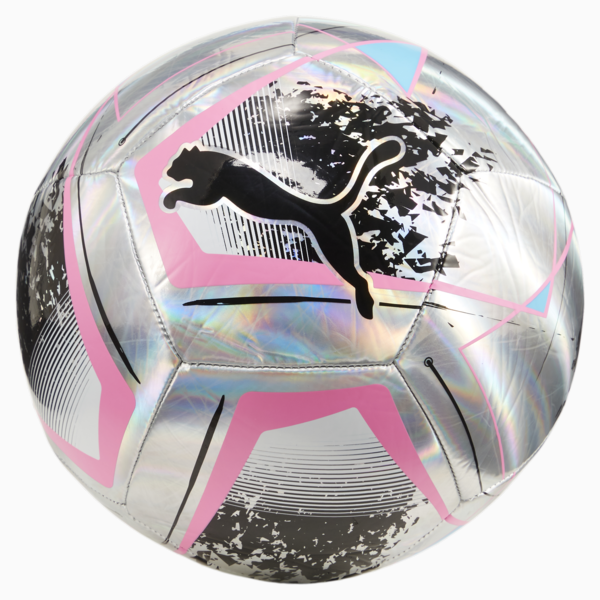 PUMA CAGE Football Ball, PUMA White-Poison Pink-Luminous Blue, large-ZAF