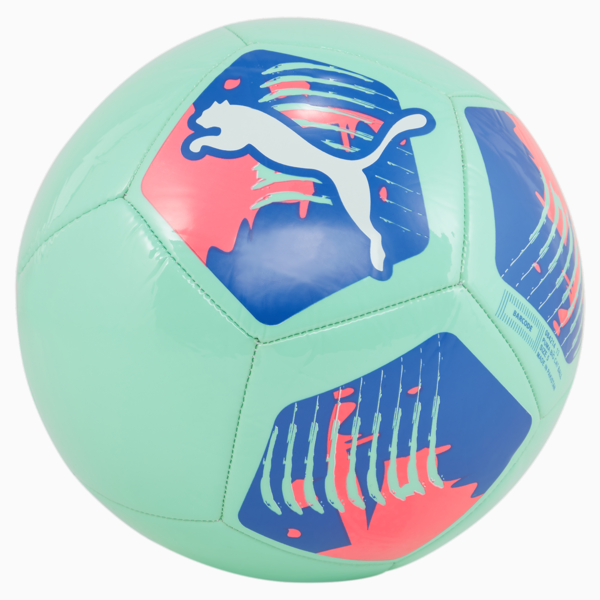 PUMA Big Cat Football Ball, Electric Peppermint-Bluemazing-Sunset Glow, large-ZAF