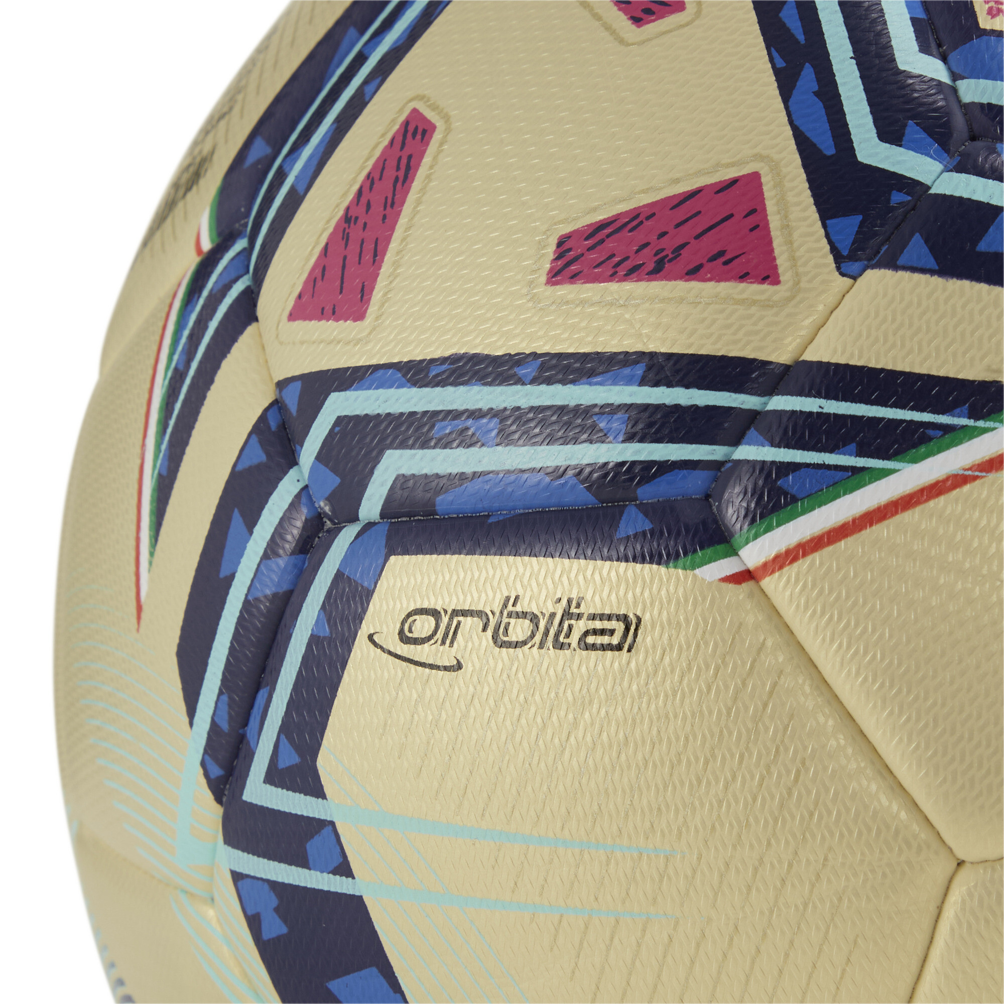 Puma Serie A Special Edition Hybrid Training Football, Gold, Size 3, Accessories