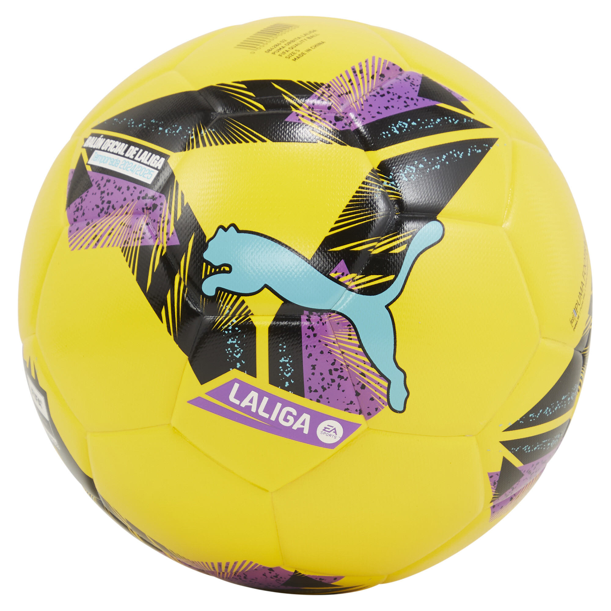 Puma La Liga 1 Football (FIFA® Quality), Yellow, Size 5, Accessories