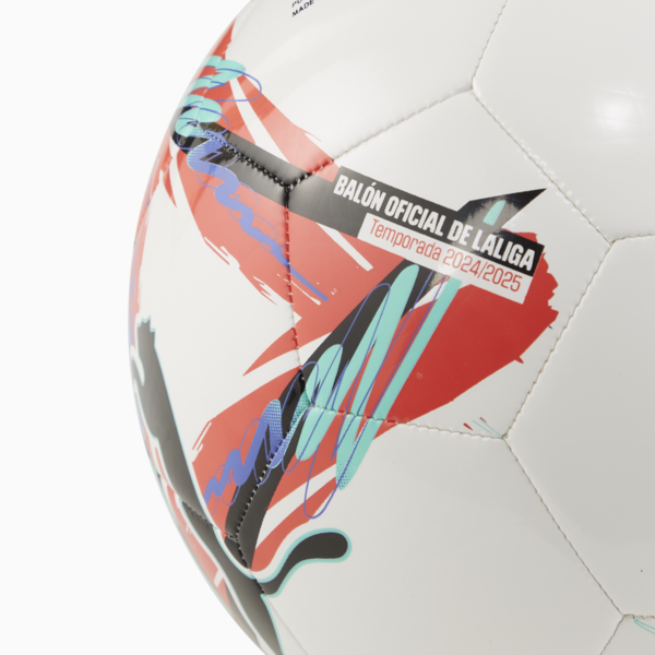 Balón de fútbol Orbita La Liga 1, PUMA White-multicolor, large-MEX