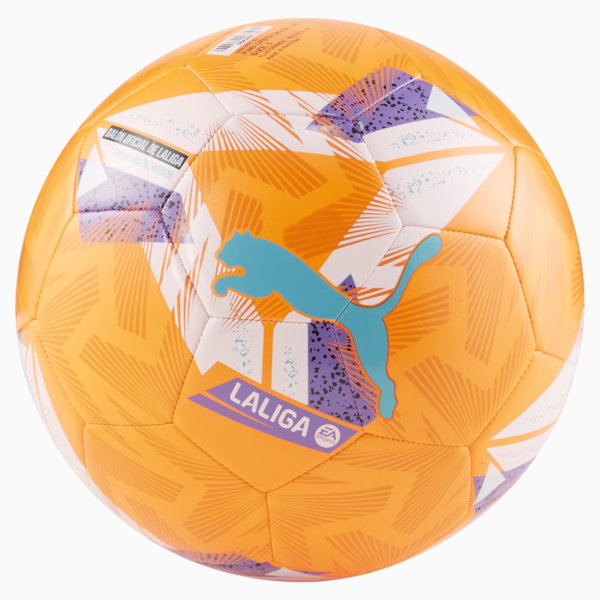 Balón de fútbol Orbita La Liga 1, Fluo Orange-multicolor, large-MEX