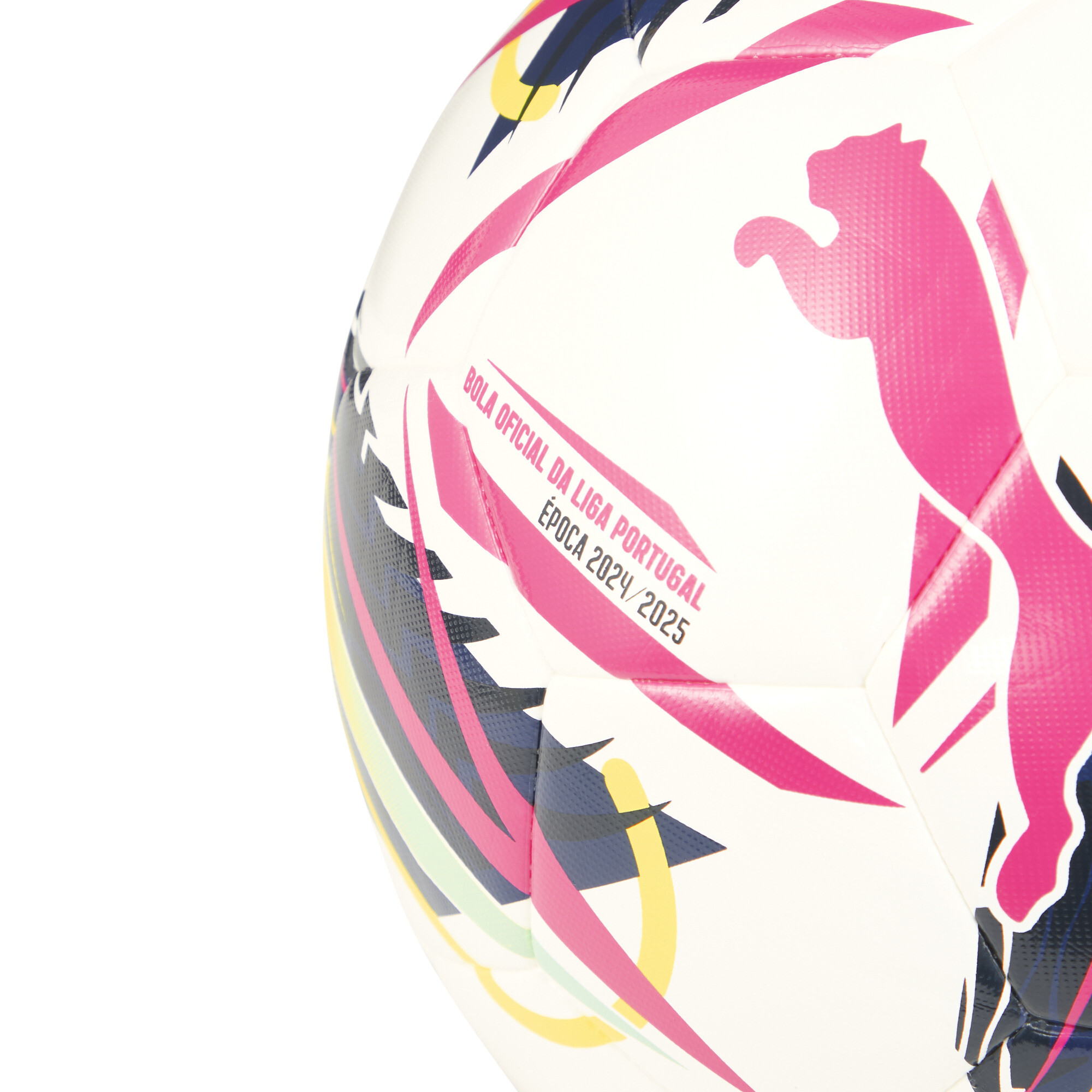 PUMA Liga Portugal hybride voetbal voor Dames, Meerkleurig/Wit