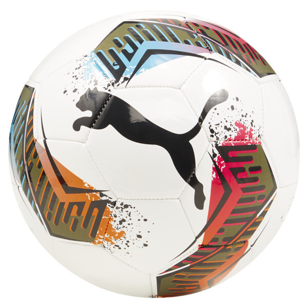 Pelota PUMA de fútsal 3 MS En Blanco/Garnet Rose/Dusty Aqua