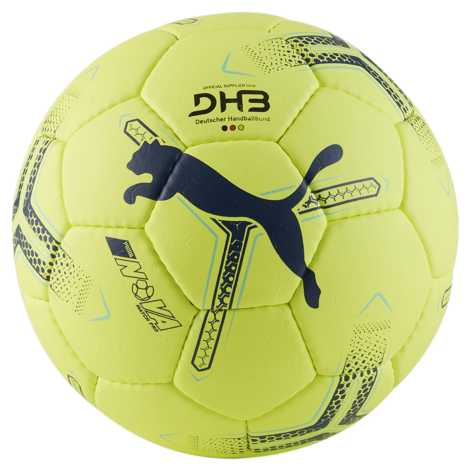 Puma NOVA Match Pro Ball | Mit Print | Fizzy Apple/Gray Skies | Größe: 3