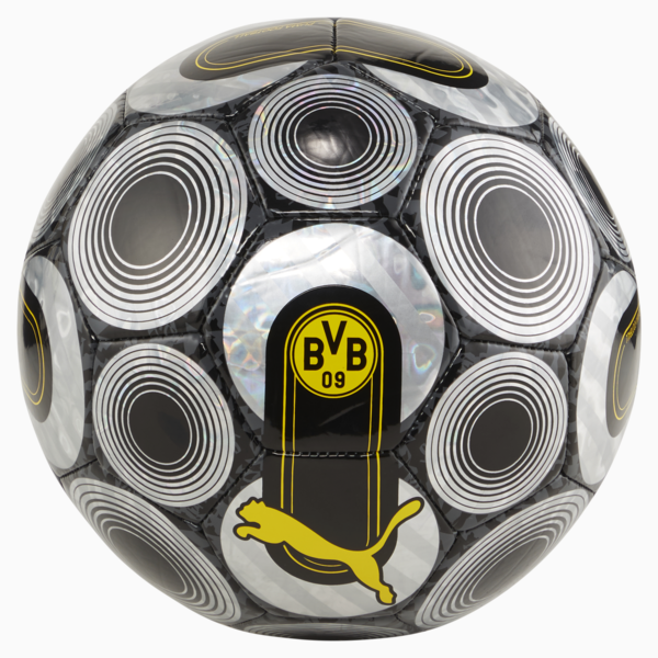 Pelota de fútbol Borussia Dortmund ftblCULTURE+, PUMA Black-Faster Yellow, large-ARG