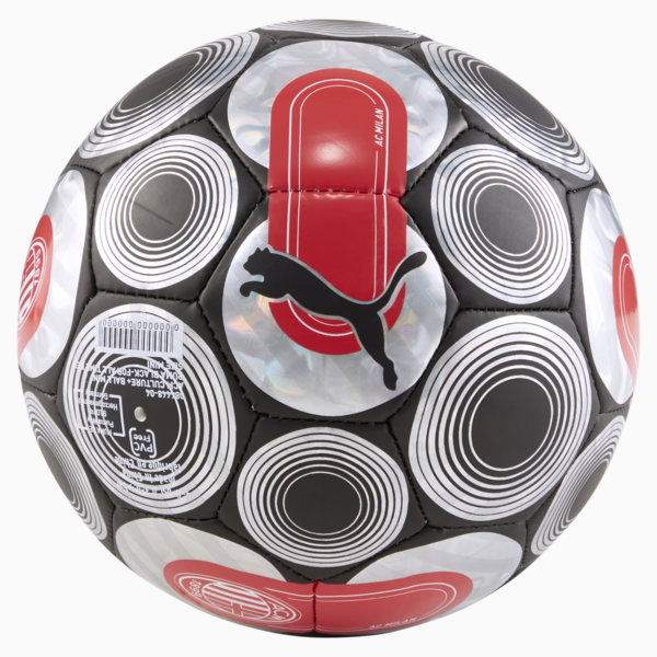 Mini pelota de fútbol AC Milan ftblCULTURE+, PUMA Black-For All Time Red, large-ARG