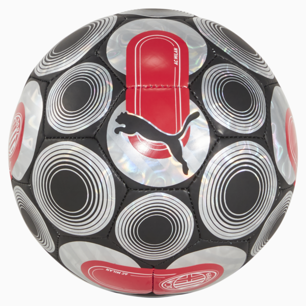 Mini pelota de fútbol AC Milan ftblCULTURE+, PUMA Black-For All Time Red, large-ARG