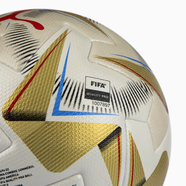 Pelota CUMBRE Copa America FIFA Pro, PUMA White-PUMA Gold, large-ARG