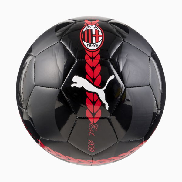 Pelota de fútbol pre-partido AC Milan 24/25, PUMA Black-For All Time Red, large-ARG