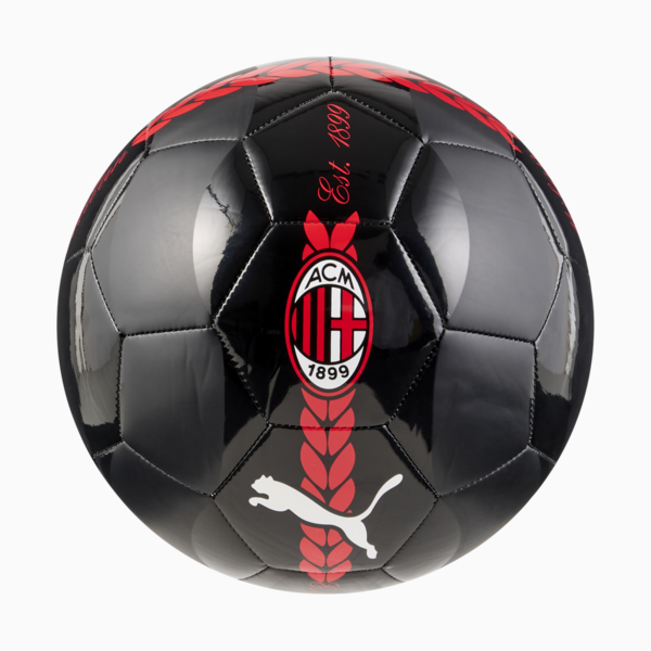 Pelota de fútbol pre-partido AC Milan 24/25, PUMA Black-For All Time Red, large-ARG