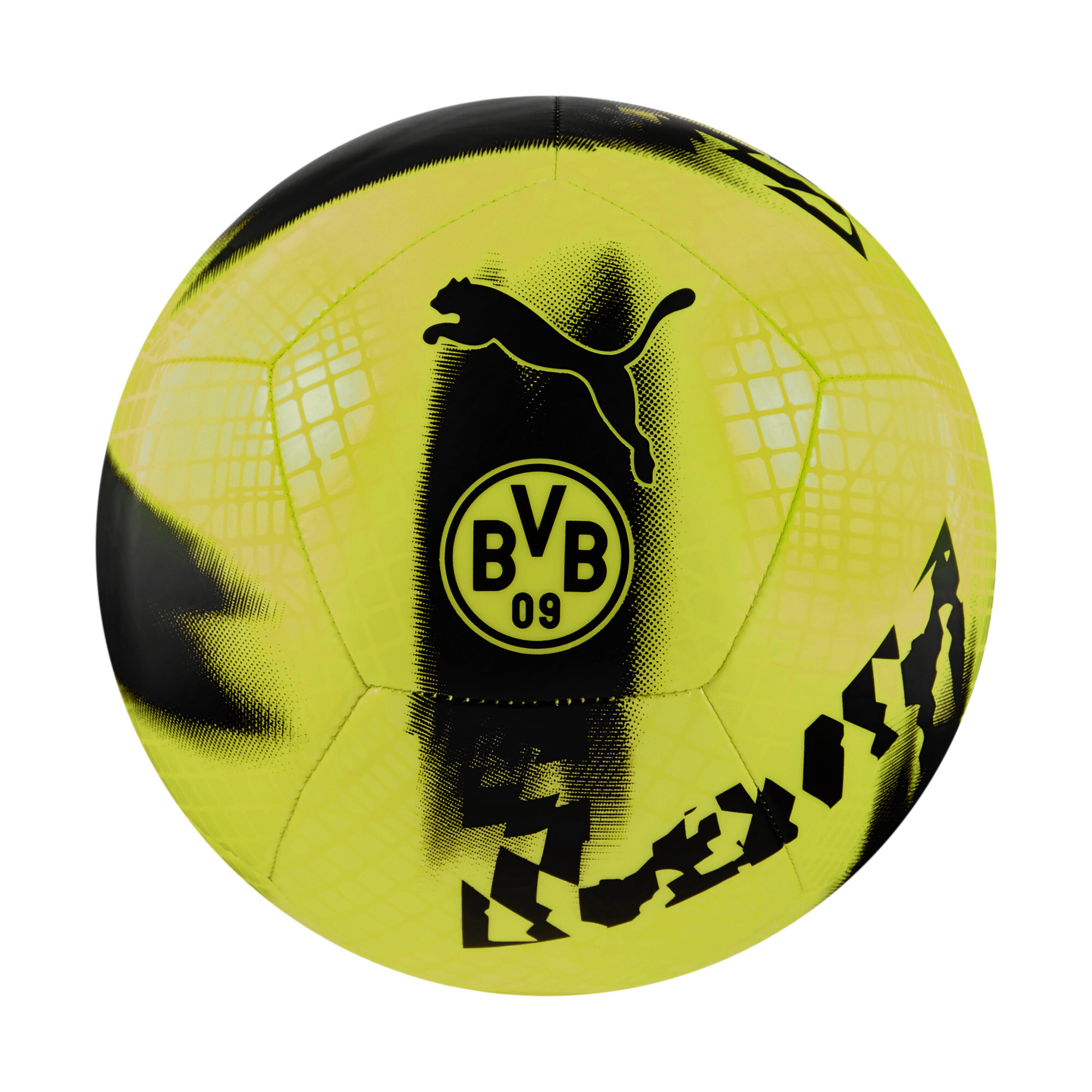 Puma Borussia Dortmund Jubiläumsfußball | Mit Print | Yellow Alert/Black | Größe: 5