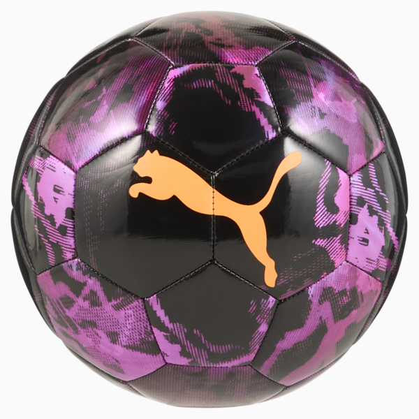 PUMA CUP Graphic ball, Pure Magenta-PUMA Black-Heat Fire, large-MEX