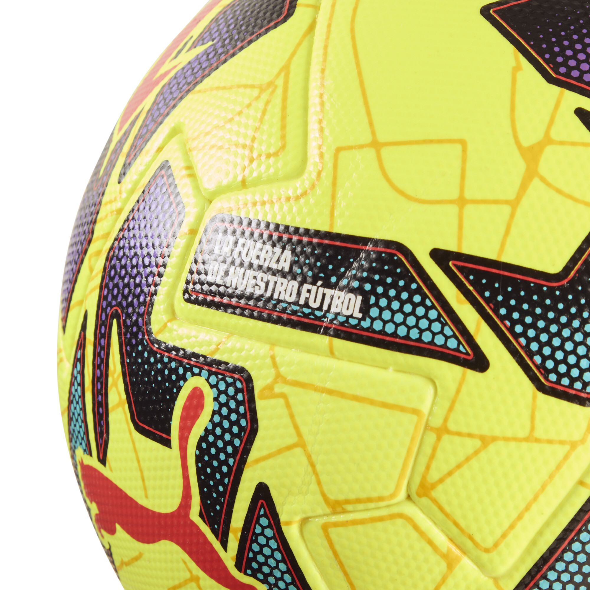 PUMA Orbita LaLiga 1 voetbal (FIFAÂ® Quality Pro), Geel/Meerkleurig, Maat 5 thumbnail 3