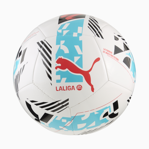 PUMA Orbita LaLiga 1 Football, PUMA White-multicolor, large-ZAF