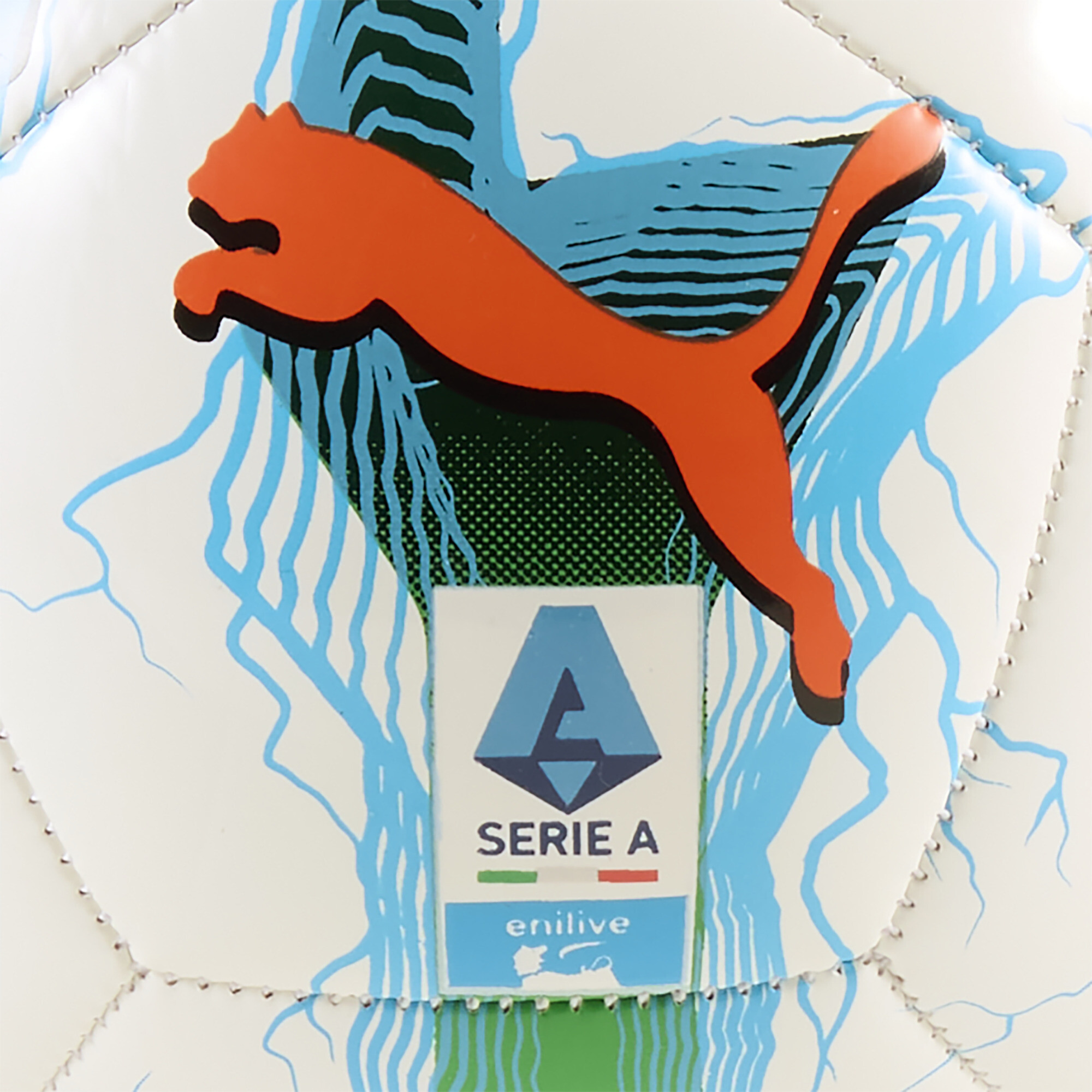 PUMA Orbita Serie A minivoetbal, Wit/Meerkleurig, Maat Mini thumbnail 3