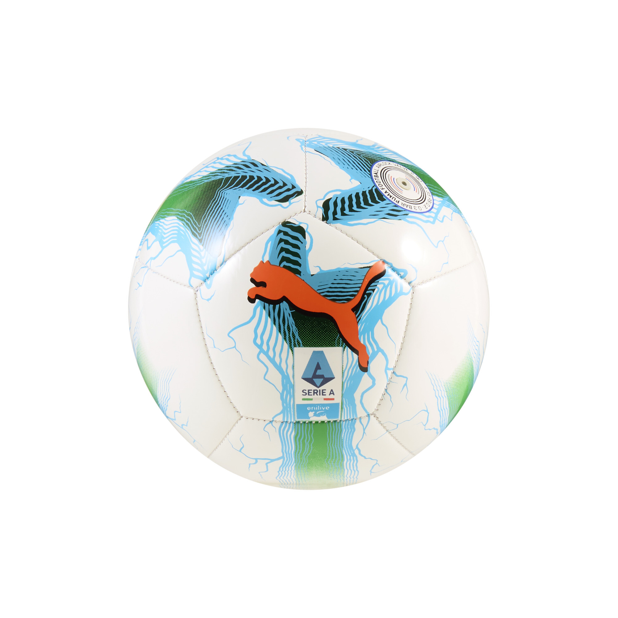 Puma Orbita Serie A Mini-Fußball | Mit Print | White/Multicolor | Größe: Mini