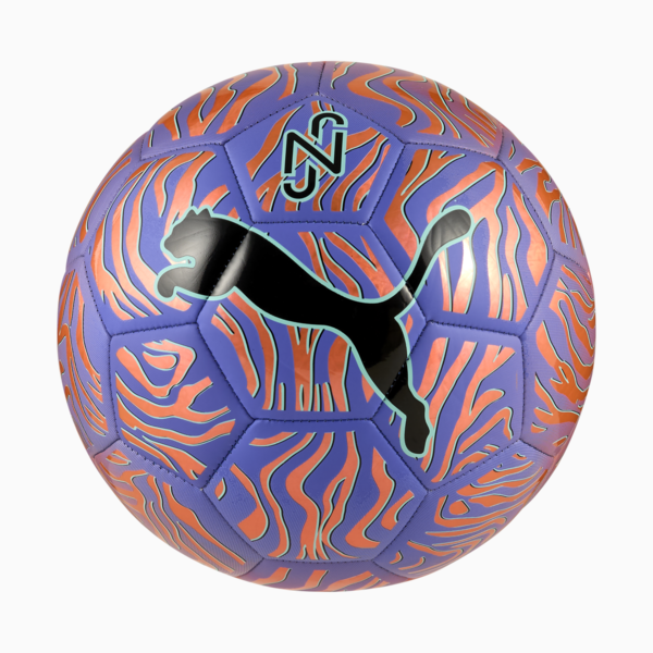 Balón de fútbol estampada Neymar Jr, Orange Poppy-PUMA Black, large-MEX